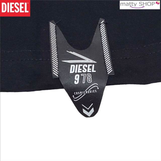 12 DIESEL 半袖Tシャツ GREEN WHITE BLACK L 新品