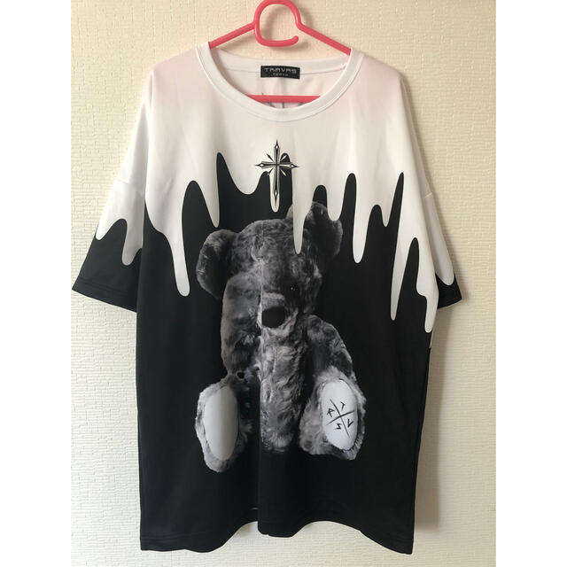 MILKBOY(ミルクボーイ)のtravas tokyo ドロリ 熊 クマ ベアー ビッグ Tシャツ レフレム レディースのトップス(Tシャツ(半袖/袖なし))の商品写真