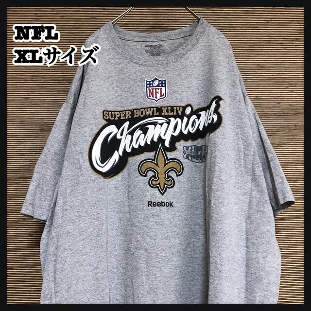 Reebok(リーボック)の【NFL　リーボック】半袖Tシャツ アメフト　ニューオーリンズセインツ　A4 メンズのトップス(Tシャツ/カットソー(半袖/袖なし))の商品写真