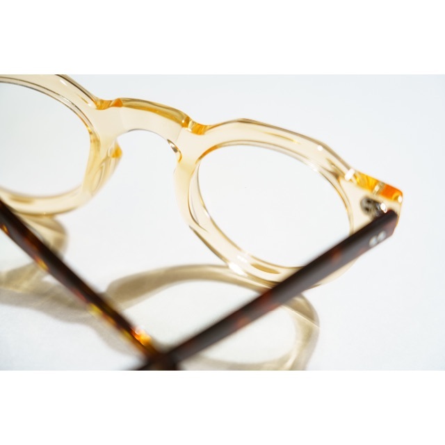 Ayame(アヤメ)のLesca レスカ サングラス PICA クラウンパント クリア×鼈甲眼鏡 メンズのファッション小物(サングラス/メガネ)の商品写真