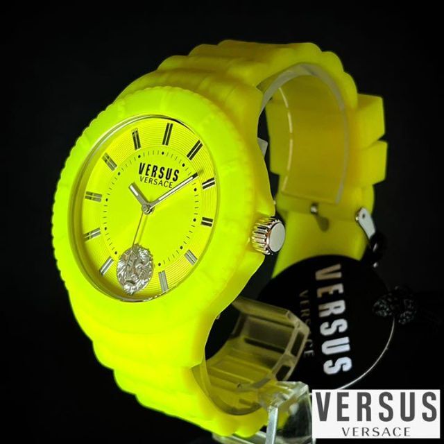 VERSACE - ☆イエロー、黄色☆Versus Versace/ベルサーチ/腕時計/新品