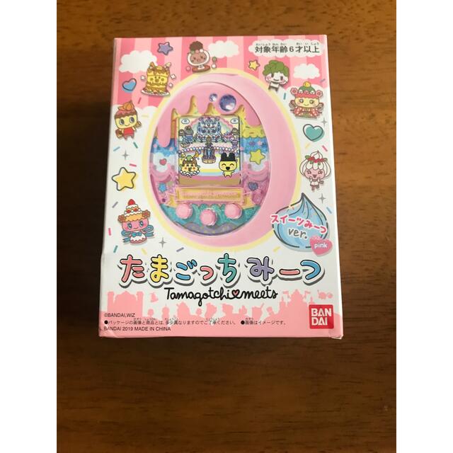 BANDAI(バンダイ)のたまごっちみーつ スイーツver ピンク(使用品) エンタメ/ホビーのゲームソフト/ゲーム機本体(携帯用ゲーム機本体)の商品写真