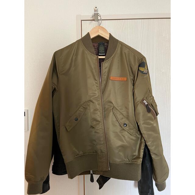 RRL ローソンL2Aリバーシブルボンバージャケット 裏は全面イーグル