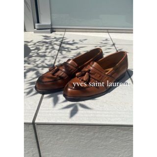 サンローラン(Saint Laurent)の【稀少】90's yves saint laurent タッセル　ローファー　(ドレス/ビジネス)