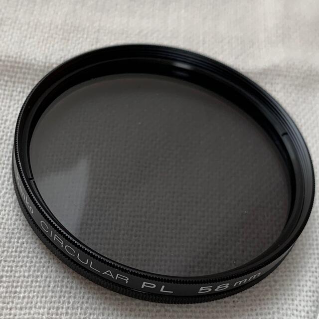 Kenko(ケンコー)のPLフィルター 58mm スマホ/家電/カメラのカメラ(フィルター)の商品写真