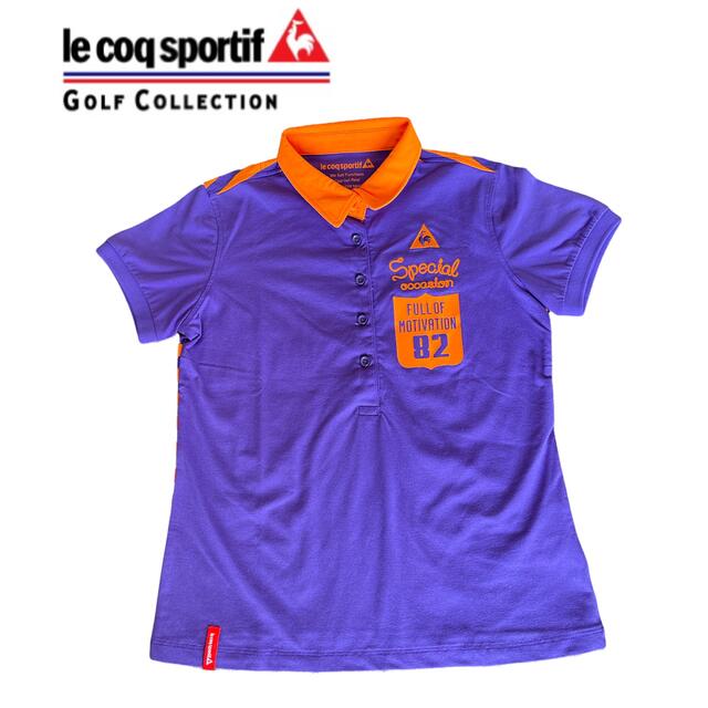 le coq sportif(ルコックスポルティフ)の《未使用、着用なし》ルコック ゴルフ レディース ポロシャツ Lサイズ スポーツ/アウトドアのゴルフ(ウエア)の商品写真