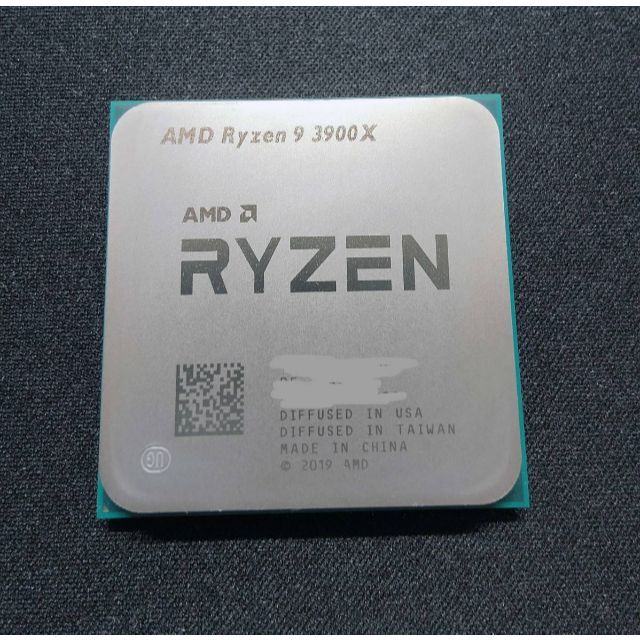 AMD Ryzen9 3900X 4.6Ghz Socket AM4 動作品