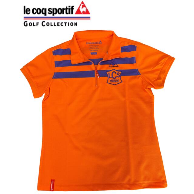 le coq sportif(ルコックスポルティフ)の《未使用、着用なし》 ルコック ゴルフ レディース ポロシャツ Lサイズ スポーツ/アウトドアのゴルフ(ウエア)の商品写真