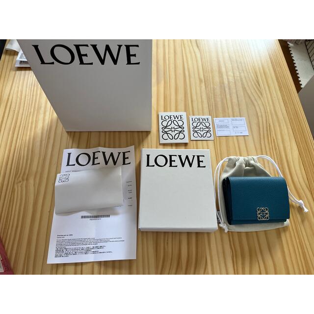 最も信頼できる LOEWE アナグラム トライフォールド ウォレット LOEWE