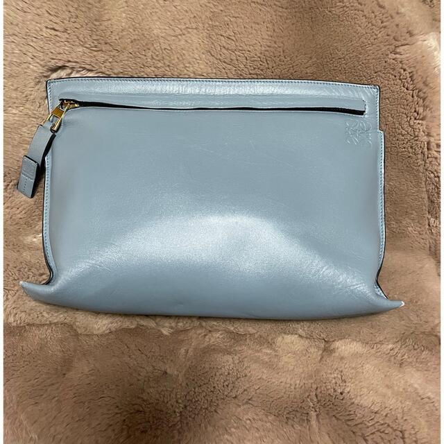 値下げ　LOEWE  Tポーチバッグ　ショルダー付き