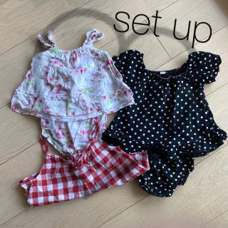 ベベ(BeBe)の80-90 女の子セットアップ(Tシャツ/カットソー)