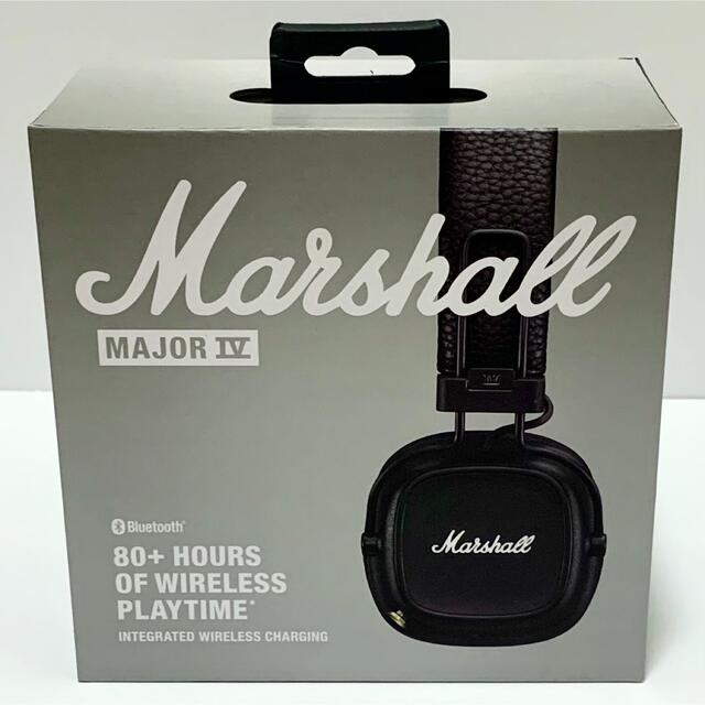 Marshall Major IV Black　新品未開封