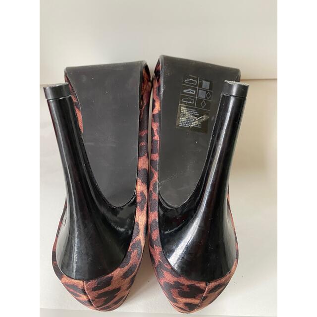 H&M(エイチアンドエム)のH&M   豹柄パンプス　　38サイズ レディースの靴/シューズ(ハイヒール/パンプス)の商品写真