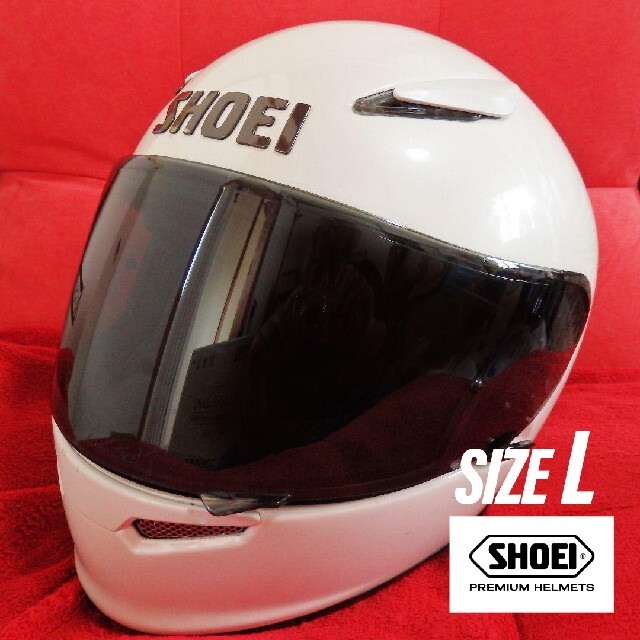 ヘルメット/シールド【SHOEI】 Z-6 フルフェイスヘルメット　Lサイズ　ホワイト