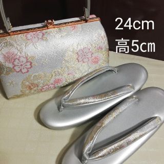 フォーマル草履バッグ　礼装用　USED美品(下駄/草履)