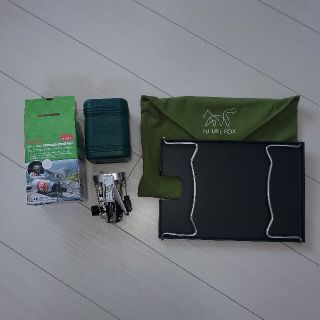 イワタニ(Iwatani)のIwatani　コンパクトバーナーと遮熱テーブルセット(調理器具)