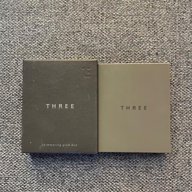 THREE(スリー)の❗𝚂𝙰𝙻𝙴❗【THREE】シマリング グロー デュオ #01 コスメ/美容のベースメイク/化粧品(チーク)の商品写真