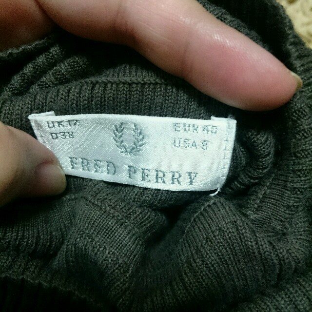 FRED PERRY(フレッドペリー)の★格安★FRED PERRYタートルリブカットソー レディースのトップス(カットソー(長袖/七分))の商品写真