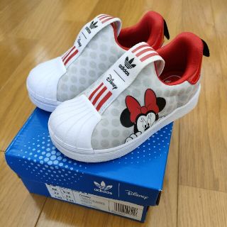 アディダス(adidas)のキッズシューズ　ベビーシューズ　アディダス　ディズニー　ミニーマウス(スニーカー)