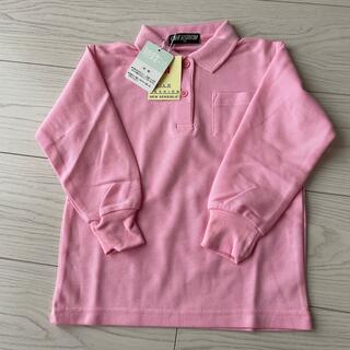 【新品】ピンクのポロシャツ　100(Tシャツ/カットソー)