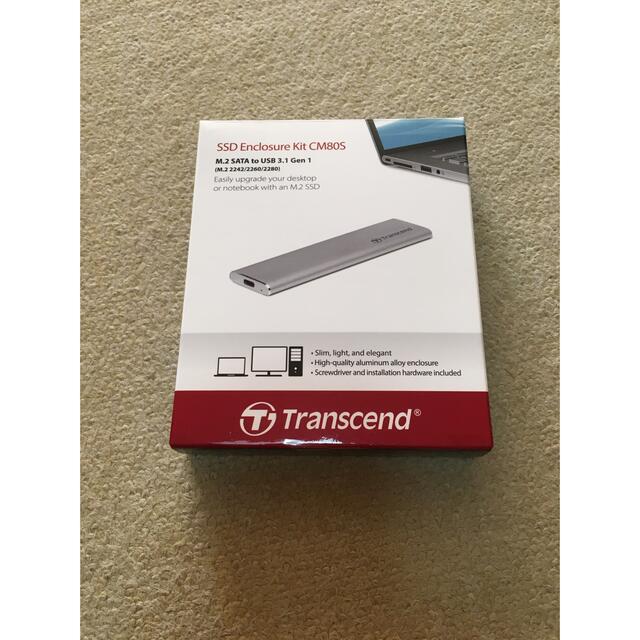 Transcend(トランセンド)のTranscend SSD Enclosure Kit CM80S スマホ/家電/カメラのPC/タブレット(PC周辺機器)の商品写真