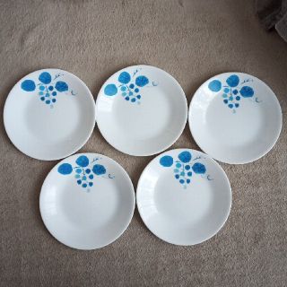 コレール(CORELLE)のコレール　CORELLE　ぶどう　小皿5枚セット(食器)