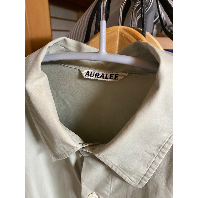 AURALEE(オーラリー)のWASHED FINX TWILL BIG SHIRTS 20ss メンズのトップス(シャツ)の商品写真