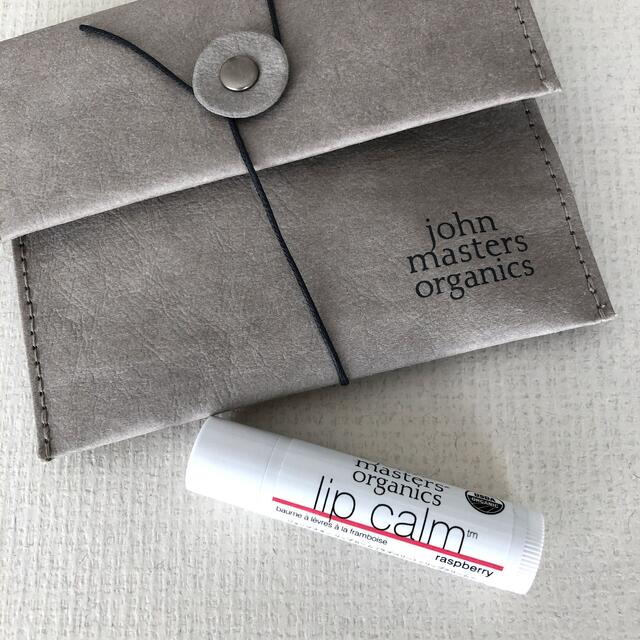 John Masters Organics(ジョンマスターオーガニック)のジョンマスターオーガニック　リップカーム　ラズベリー コスメ/美容のスキンケア/基礎化粧品(リップケア/リップクリーム)の商品写真