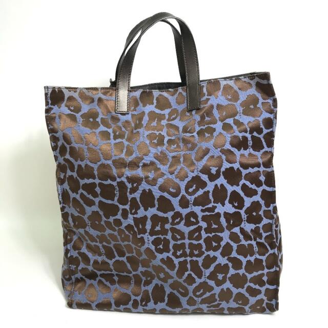 フェンディ FENDI レオパード 豹 ヒョウ柄 8BH173 ハンドバッグ トート