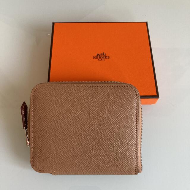 HERMES エルメス  シルクインコンパクト  チャイ　モーヴシルヴェストル