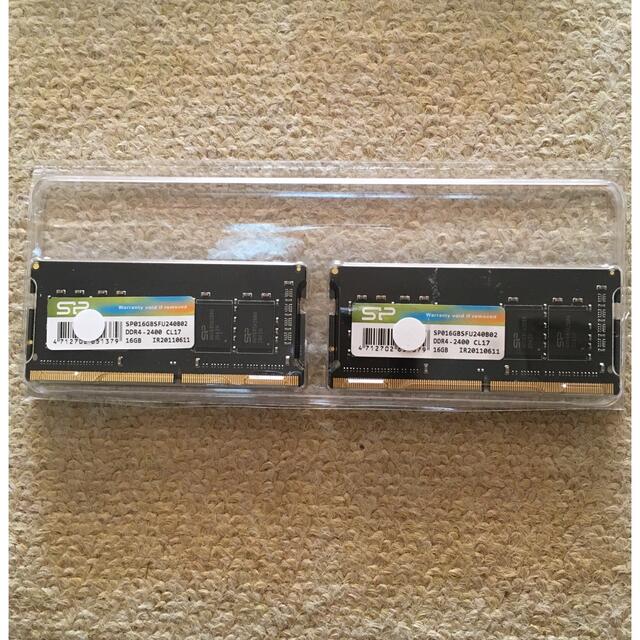 DDR4メモリ16GB✖️2 DDR4-2400