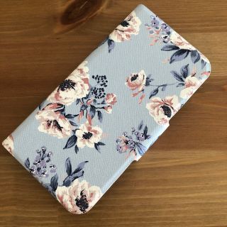 フランフラン(Francfranc)の【surf様専用】フランフラン  花柄iPhoneX手帳型ケース(iPhoneケース)