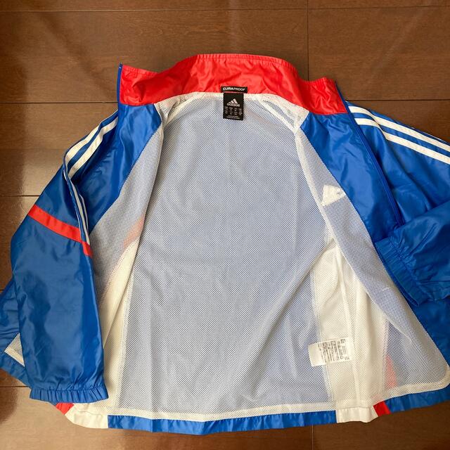 adidas(アディダス)のadidasウインドブレーカー（130㎝） キッズ/ベビー/マタニティのキッズ服男の子用(90cm~)(ジャケット/上着)の商品写真