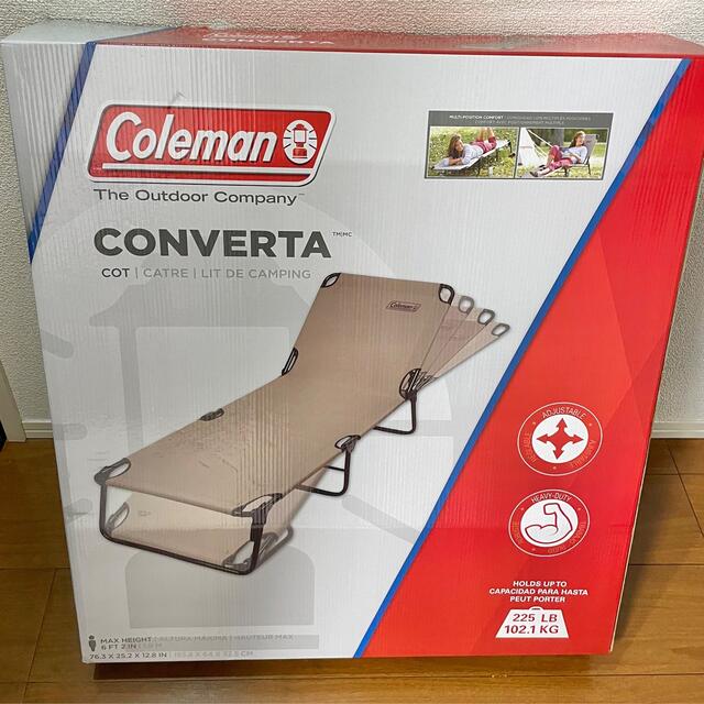 【新品未開封】コールマン　コンバータコット　Coleman ブラウン