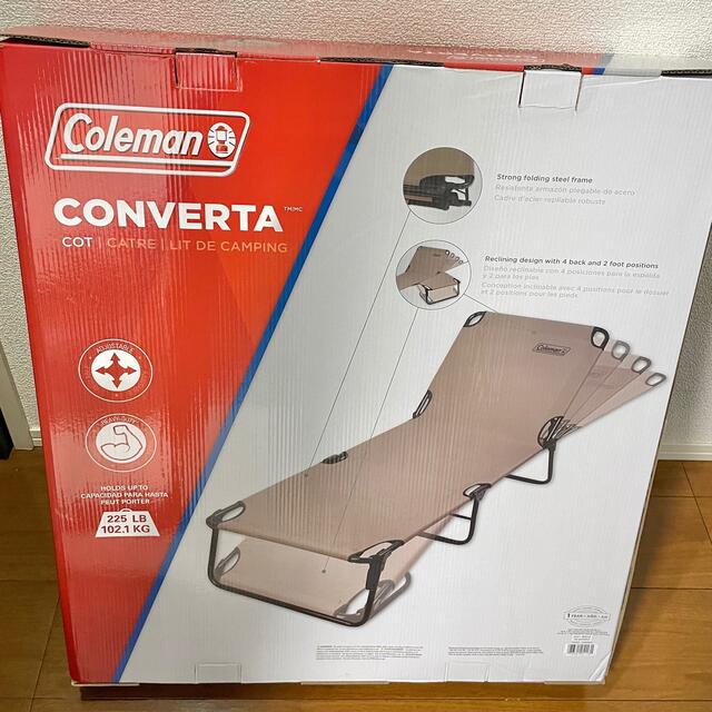 Coleman(コールマン)の【新品未開封】コールマン　コンバータコット　Coleman ブラウン  スポーツ/アウトドアのアウトドア(テーブル/チェア)の商品写真