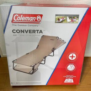 コールマン(Coleman)の【新品未開封】コールマン　コンバータコット　Coleman ブラウン (テーブル/チェア)