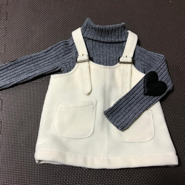 Branshes(ブランシェス)のブランシェス サロペット キッズ/ベビー/マタニティのキッズ服女の子用(90cm~)(ワンピース)の商品写真