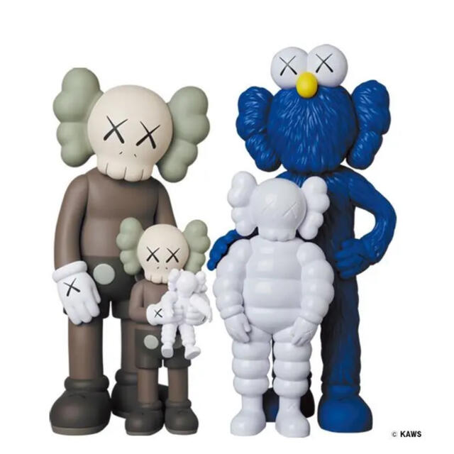 KAWS × Medicom Toy Family | www.feber.com