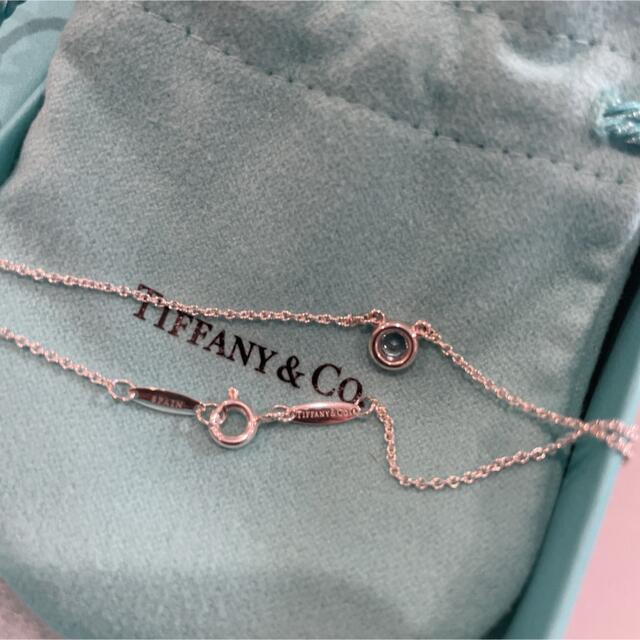 Tiffany ティファニー バイザヤード アクアマリン ネックレス Tiffany ティファニー バイザヤード アクアマリン ネックレス