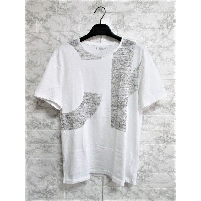 Calvin Klein(カルバンクライン)の☆カルバン クライン ジーンズ ビッグロゴ ロゴ プリント Tシャツ/メンズ/S メンズのトップス(Tシャツ/カットソー(半袖/袖なし))の商品写真