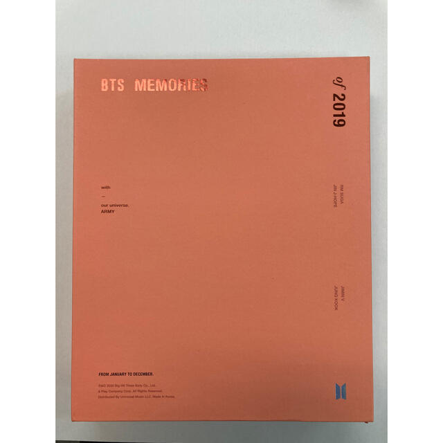 BTS Memories 2019 トレカなし