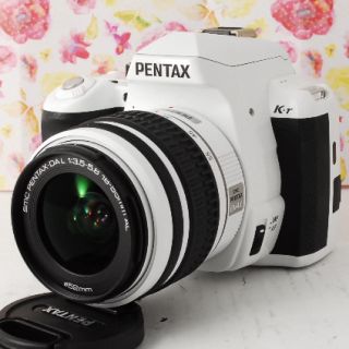 スマホ転送OK！ PENTAX K-x レッド 標準レンズセット #1295