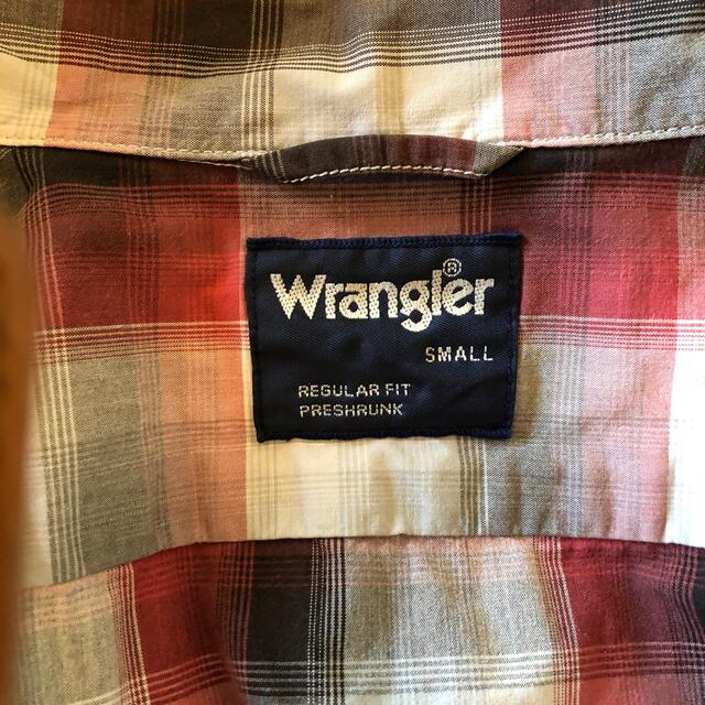 Wrangler(ラングラー)のWrangler(ラングラー) 綿100%ワイシャツ　Sサイズ メンズのトップス(シャツ)の商品写真