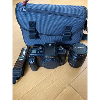 キヤノン(Canon)のフィルムカメラ　Canon EOS55 レンズ、バック付き(フィルムカメラ)