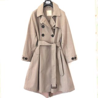 マックスマーラ(Max Mara)の【マックスマーラ  ‘S Max Mara】プレート付き トレンチコートベージュ(トレンチコート)