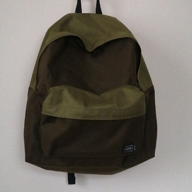 美品 min-nano Porter backpack Olive khaki