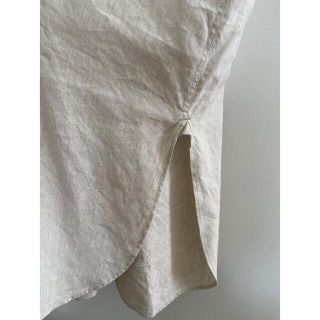 UNISEX S/M 【ほぼ新品】ARTS & SCIENCE リネンシャツワンピース