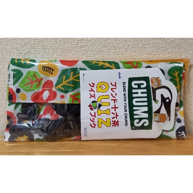 CHUMS(チャムス)のアサヒ  十六茶×CHUMS 「2Wayトートバッグ」花柄🌼 エンタメ/ホビーのコレクション(ノベルティグッズ)の商品写真