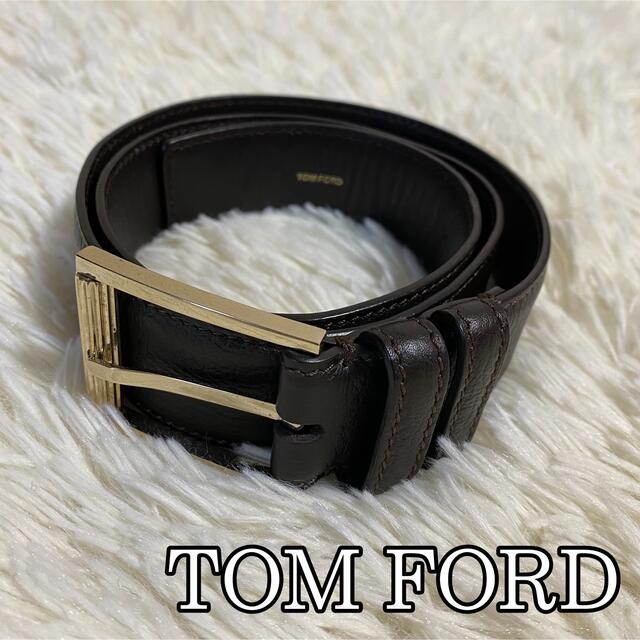 トムフォード Tomford 未使用 ベルト レザー リバーシブル アイボリー