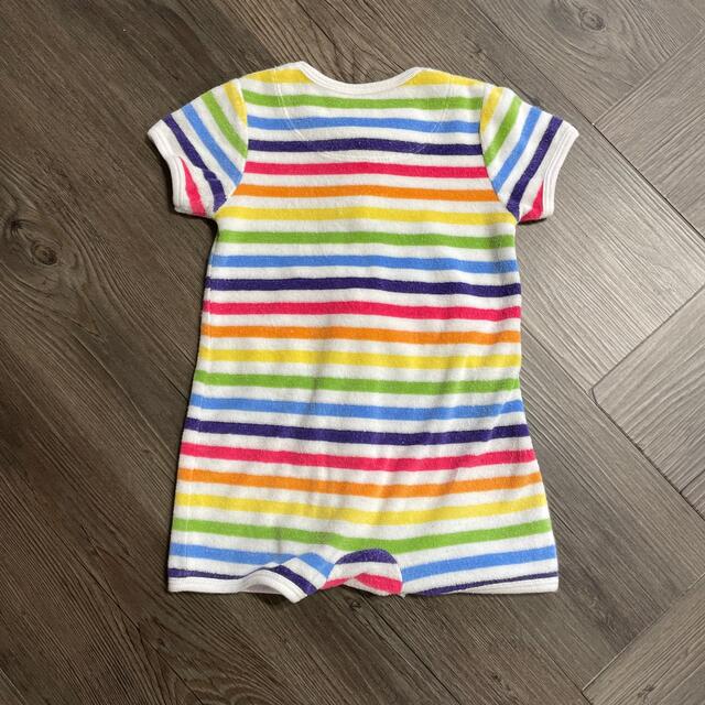 babyGAP(ベビーギャップ)の【値下げ】半袖ロンパース キッズ/ベビー/マタニティのベビー服(~85cm)(ロンパース)の商品写真